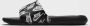 Nike Sneldrogende Slipper met Bedrukt Logo Black Heren - Thumbnail 2
