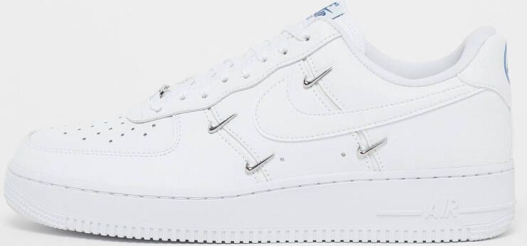 `Nike Air Force 1 LX White Metallic Swooshes Sneakers Unisex Wit - Foto 7