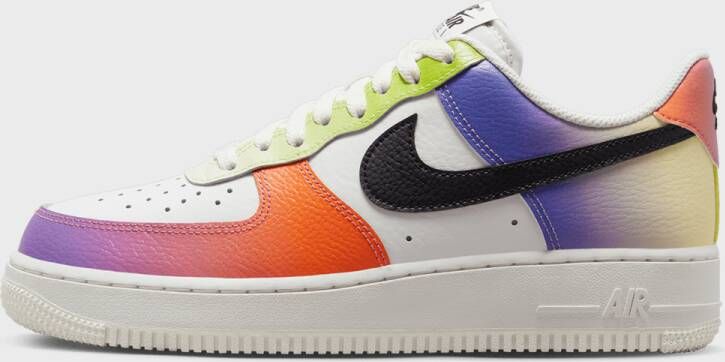 Nike Wmns Air Force 1 '07 Basketball Schoenen summit white black bright mandarin maat: 38 beschikbare maaten:38 - Foto 3
