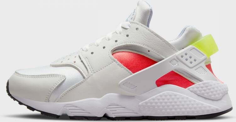 Nike Wmns Air Huarache Running Schoenen white volt bright crimson black maat: 37.5 beschikbare maaten:37.5 - Foto 4