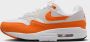 Nike Wmns Air Max 1 '87 Sneakers Dames natural grey safety orange white black maat: 36.5 beschikbare maaten:36.5 37.5 38 39 40.5 41 - Thumbnail 2