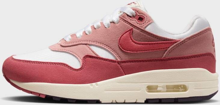 Nike Wmns Air Max 1 '87 Sneakers Dames sail cedar red stardust coconut milk maat: 36.5 beschikbare maaten:36.5 37.5 38.5 39 40.5 41