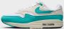 Nike Air Max 1 Wmns Dusty Cactus Sneakers Wit Phantom Coconut Milk Dusty Cactus - Thumbnail 11