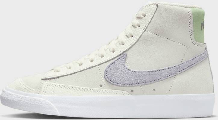 Nike Wmns Blazer Mid '77 Basketball Schoenen pale ivory pewter honeydew sail maat: 36.5 beschikbare maaten:36.5