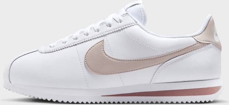 Nike Wmns Cortez Trendy Sneakers Dames white platinum violet smokey mauve black maat: 37.5 beschikbare maaten:40.5 36.5 37.5 38.5 39 40 41 4