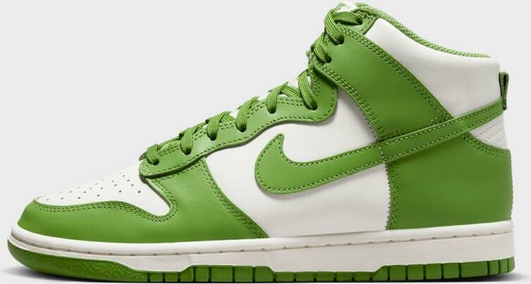 Nike Wmns Dunk High Sneakers Dames chlorophyll chlorophyll sail maat: 36.5 beschikbare maaten:36.5 37.5 38.5 39 40.5 41