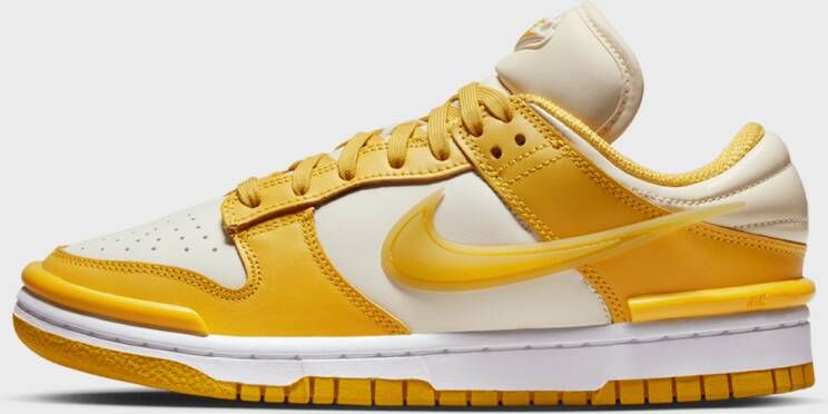 Nike Wmns Dunk Low Twist Basketball Schoenen cocnut milk vivid sulfur white maat: 36.5 beschikbare maaten:36.5 37.5 39 40.5 41