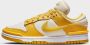 Nike Wmns Dunk Low Twist Basketball Schoenen cocnut milk vivid sulfur white maat: 38.5 beschikbare maaten:36.5 37.5 38.5 39 40.5 41 - Thumbnail 1