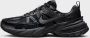 Nike Wmns V2k Run Fashion sneakers Schoenen black dark smoke grey anthracite maat: 37.5 beschikbare maaten:36.5 37.5 38.5 39 40.5 41 - Thumbnail 4