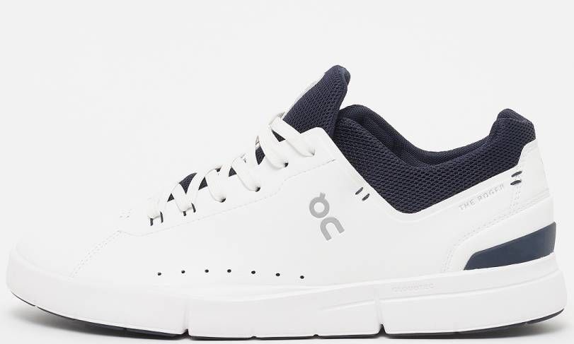 ON Running Witte hardloopschoenen met marineblauwe details White Heren - Foto 12