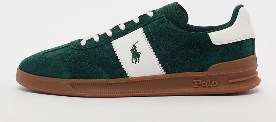 Polo Ralph Lauren HRT Aera forest off white Lifestyle in groen formaten: 42