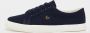 Polo Ralph Lauren Janson II Leren Sneakers met Sportieve Strepen Blue Dames - Thumbnail 4