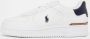 POLO RALPH LAUREN Ralph Lauren Lage Sneakers Heren Masters Court Low Top Maat: 48 Materiaal: Leer Kleur: Wit - Thumbnail 3