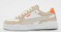 Puma Ca Pro Glitch Suede Fashion sneakers Schoenen white warm white ultra orange maat: 44.5 beschikbare maaten:42 44.5 46 - Thumbnail 2