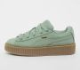 PUMA Fenty Rihanna Creeper Phatty Nubuck Green Fog Sneakers Unisex - Thumbnail 22