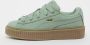PUMA Fenty Rihanna Creeper Phatty Nubuck Green Fog Sneakers Unisex - Thumbnail 19