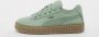 Puma Creeper Phatty Nubuck (PS) Lifestyle in groen formaten: 32 - Thumbnail 2