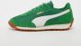 Puma Easy Rider Vintage Lifestyle in groen formaten: 38.5 - Thumbnail 3