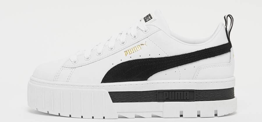 Puma Mayze Lth Wn's Fashion sneakers Schoenen white black maat: 37.5 beschikbare maaten:36 37.5 38.5 40.5 41 42 - Foto 14