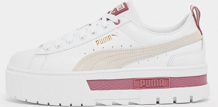 PUMA Mayze Lth Wn Lage sneakers Leren Sneaker Dames Wit - Foto 7