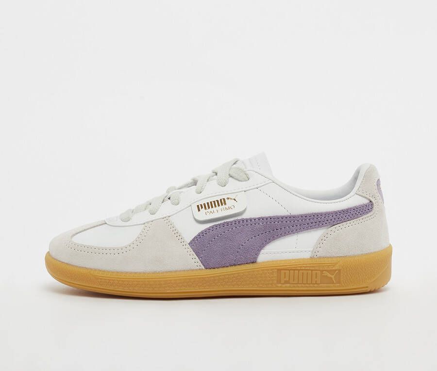 Puma Palermo Leather Lifestyle in wit formaten: 37.5