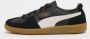 Puma Palermo Lth Black Feather Gray Gum Zwart Leer Lage sneakers Unisex - Thumbnail 9