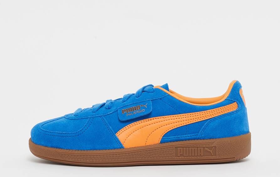 Puma Palermo Sneakers Dames ultra blue yellow burst gold maat: 36 beschikbare maaten:36 37.5 37 38.5 39 40.5