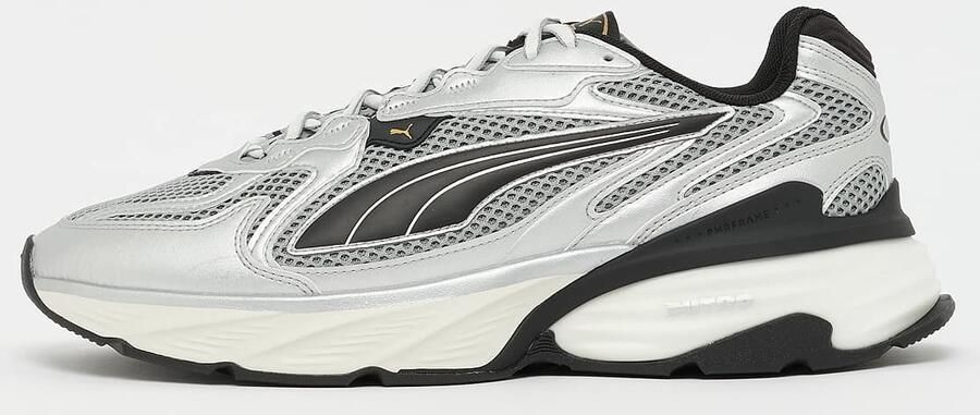 Puma Fade Nitro Ls Sneakers Heren Zilver Mesh Synthetisch - Foto 4