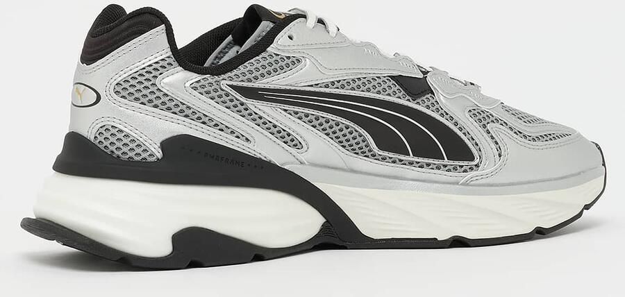 Puma Fade Nitro Ls Sneakers Heren Zilver Mesh Synthetisch - Foto 3