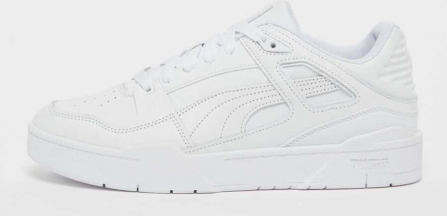 Puma Wit Leren Slipstream Heren Sneakers White Heren - Foto 6