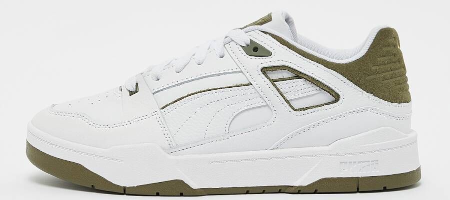 Puma Slipstream Basketball Schoenen white olive drab maat: 41 beschikbare maaten:41 42.5 44.5 45