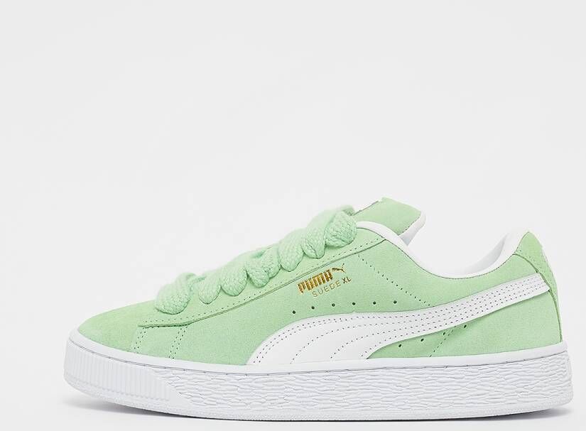 Puma Suede Xl Sneakers Dames green white maat: 37 beschikbare maaten:36 37.5 38.5 37 39 40.5 41