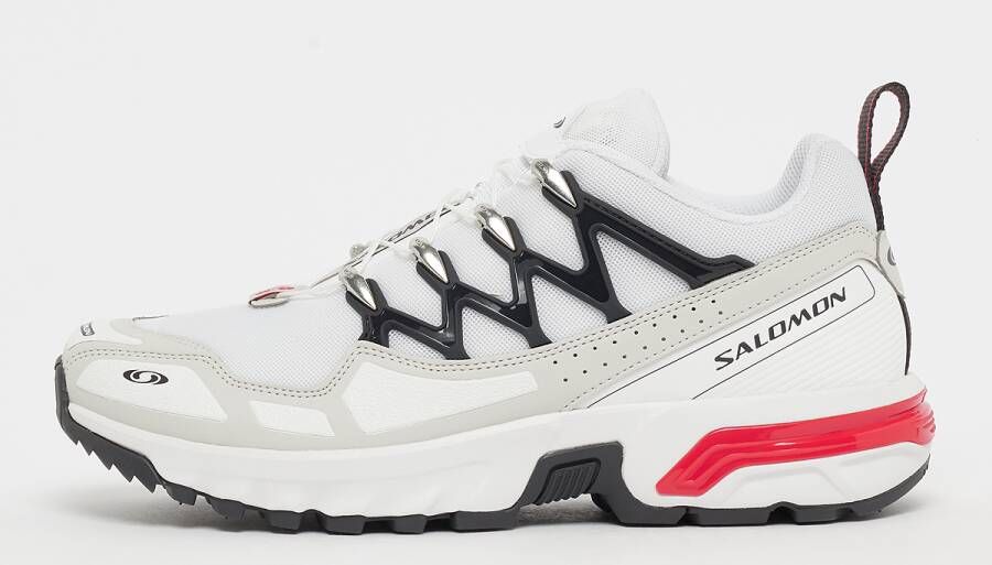 Salomon Acs+ Fashion sneakers Schoenen lunar rock white poppy red maat: 41 1 3 beschikbare maaten:41 1 3 42 2 3 43 1 3 44 2 3 45 1 3