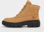 Timberland Grijsveld Leren Veterschoen Hoge Laars Brown Dames - Thumbnail 4