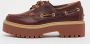 Timberland Stone Street Boat Rootbeer women Lifestyle bruin Schoenen - Thumbnail 5