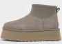 Ugg Classic Mini Dipper Boots Dames Grey- Dames Grey - Thumbnail 3