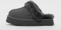 UGG Disquette Pantoffels Charcoal Sloffen Voor Dames Donkergrijs - Thumbnail 3