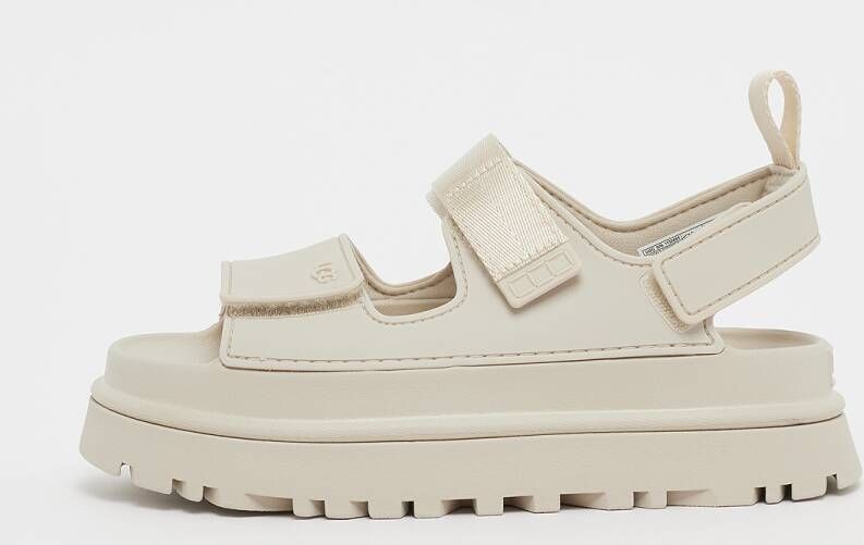 UGG Plateausandalen Goldenglow zomerschoen strandschoen plateausandaal met klittenbandsluitingen - Foto 17