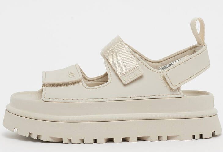 UGG Plateausandalen Goldenglow zomerschoen strandschoen plateausandaal met klittenbandsluitingen - Foto 16