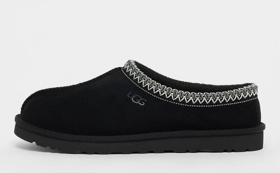 UGG Pantoffels Heren Sloffen Instappers Suède Harde zool Dichte hiel 5950 Zwart - Foto 5