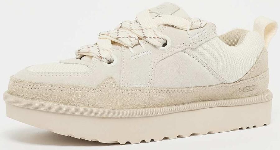 UGG Lo Lowmel suede dames sneakers wit Echt leer Uitneembare zool - Foto 10