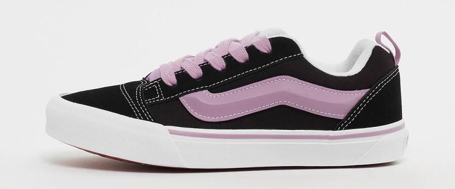 Vans JN Knu Skool color pop black Skate in zwart formaten: 36