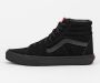 Vans Sk8-Hi Heren Schoenen Black Leer Textil 5 Foot Locker - Thumbnail 5