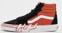 Vans Sk8-hi Flame Skate Schoenen burnt orange maat: 43 beschikbare maaten:43 - Thumbnail 2