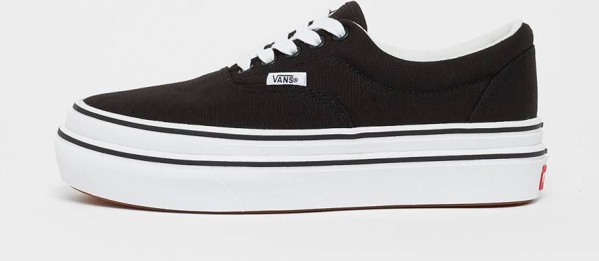 Vans Comfortabele Lage Schoen Zwart Wit Canvas Black - Foto 4