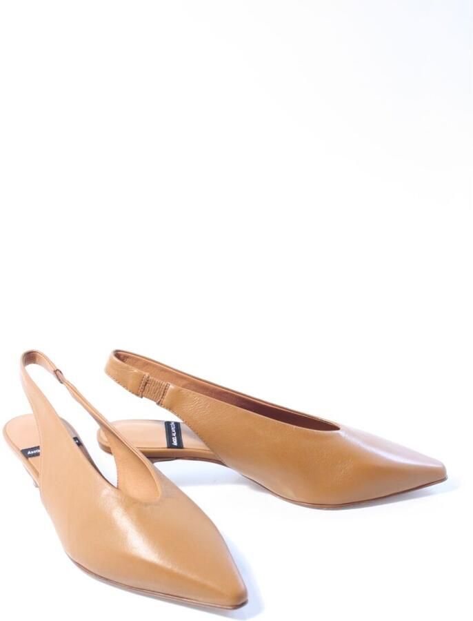 Angel Alarcon Dames slingback cognac