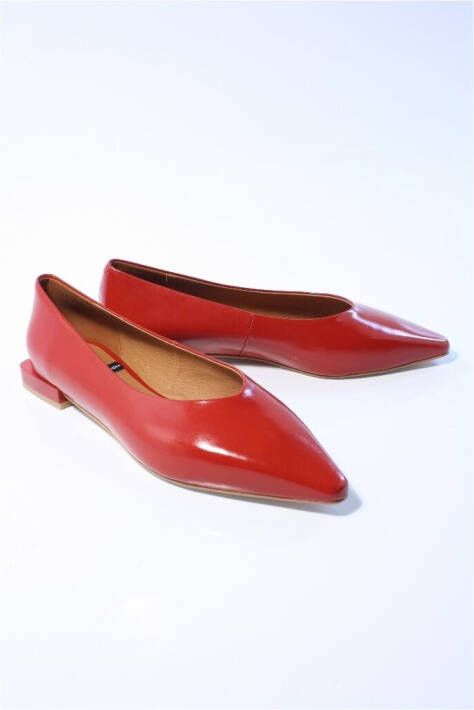 Angel Alarcon Dames ballerinas rood