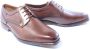 Australian MAGIORE 15 1637 01 D48 Cognacbruine geklede heren schoenen wijdte G - Thumbnail 2