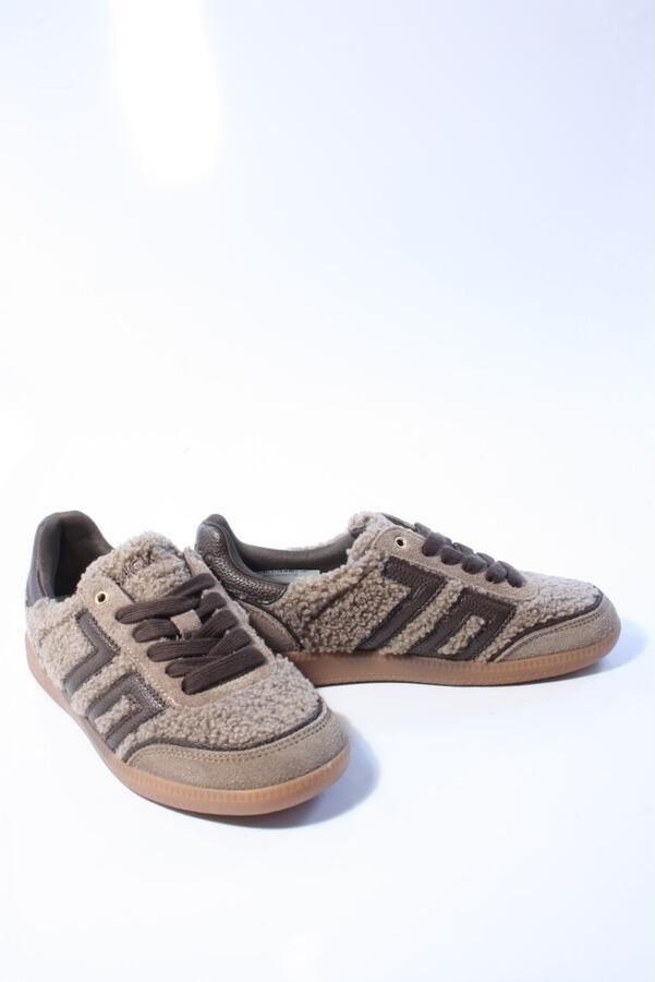 BACK70 Lage Sneakers Dames Cloud Maat: 41 Materiaal: Teddy Kleur: Taupe - Foto 5