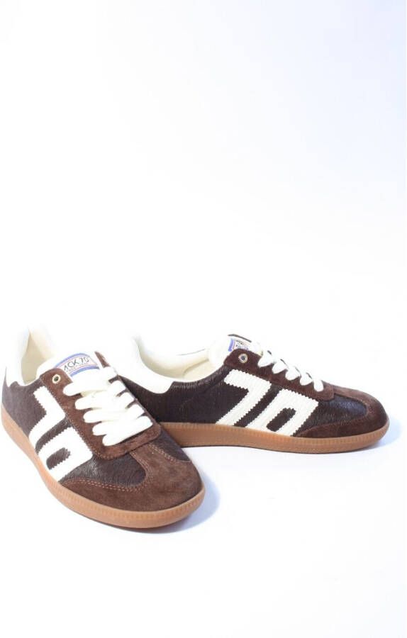 BACK70 Lage Sneakers Dames Cloud Maat: 39 Materiaal: Suède Kleur: Bruin - Foto 4